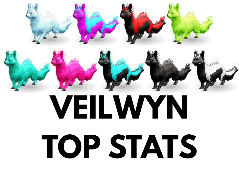 Veilwyn 362 LEVEL TOP STATS Clone Ark Survival Ascended Official PVE - Image 1 of 1