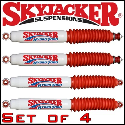 Skyjacker Hydro 7000 Front & Rear Shocks Set fits 84-90 Ford Bronco II 0-2" Lift - Image 1 of 4