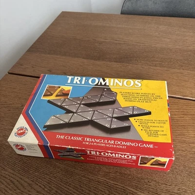 VINTAGE TRI-OMINOS from 1986 by PETER PAN PLAY THINGS - Image 1 of 4