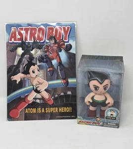 Astroboy The Movie  Action Figure  Astro Boy + Clear File Bonus 2 SET LOT In USA - Picture 1 of 7