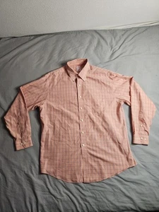 Camisa de vestir Brooks Brothers 346 abotonada para hombre grande colorida a cuadros preppy NUEVA - Imagen 1 de 8