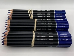 (60) DEEP BLUE 165 - Soucolor Colored Pencils  - 4.0 mm Soft Core - Picture 1 of 2