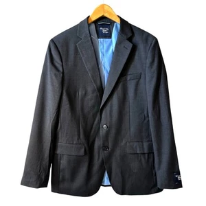 Original Penguin New Men’s Osmans Wool Blend Blazer Jacket Gray Size 40 Regular - Picture 1 of 9