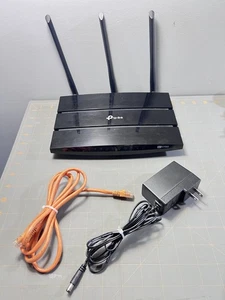 TP-Link Archer A7 AC1750 WLAN Dual-Band Gigabit Router mit Ethernet Kabel FUNKTIONIERT - Bild 1 von 6