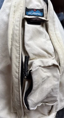 Bolso Bandolera KAVU Cuerda Bandolera Correa Ajustable Hombro Beige Foto 1 de 4