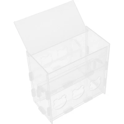  Vogelfutterkäfig Geflügel Futterautomat Käfig-Vogelfutterhäuschen - Bild 1 von 4