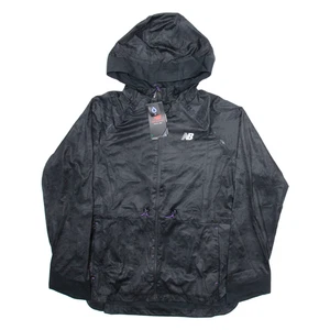 Chaqueta deportiva NEW BALANCE para hombre negra con capucha M - Imagen 1 de 6
