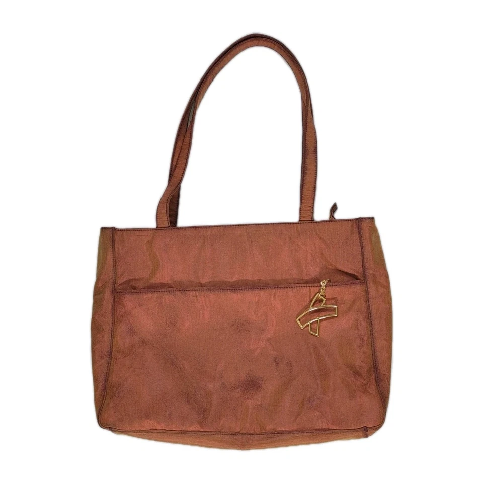 Bolso de Hombro Paloma Picasso Vintage Naranja Seda Foto 1 de 4