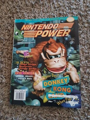 Nintendo Power Magazine Volume 74 July 1995 Donkey Kong Land - Image 1 of 2