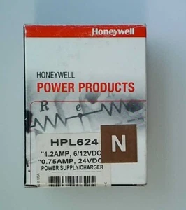 Honeywell HRL624 1.2AMP 6/12VDC, 0.75AMP 24VDC Alimentatore/Caricabatterie N - Foto 1 di 3
