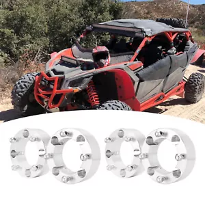 4PCS 2.0" 4x137 110mm Wheel Spacers For 2017-2025 Can-Am Maverick X3 / Max - Picture 1 of 7