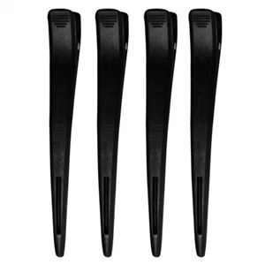 BARBER BEAUTY SALON ESTILO SUAVE CORTE DE PELO RESISTENTE AL CALOR CLIP DE CARBONO 4 PIEZAS - Imagen 1 de 1
