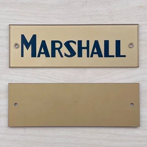 Repro Marshall JTM Block Logo - Verstärker / Cabinet / 4x12 1965 Nadelstreifen Spec - Bild 1 von 2