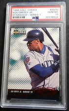 1998 KEN GRIFFEY JR. COLLECTORS CHOICE STARQUEST SERIES 1 #SQ30 PSA 10 POP 8