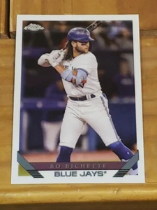 Bo Bichette 2023 Topps Chrome x Lids Mitchell & Ness 1993 Style 93-5 SP Blue Jay - Picture 1 of 2