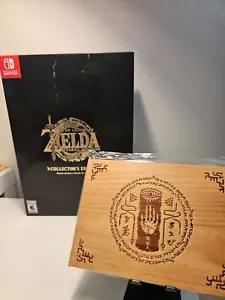 Legend of Zelda Tears of the Kingdom Collectors Editon + exclusive plaque (NEW) - Picture 1 of 14
