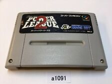 A1091 Nintendo Super Puissance League 2 Baseball Sfc Snes Super Famicom Japon