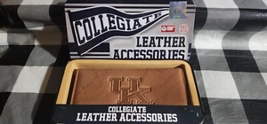 UK College Leather Bill Fold Wallet - Picture 1 of 4