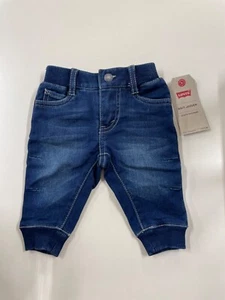 Levi's pantaloni jogger bambini - lavaggio scuro vaverly - 3 mesi - Foto 1 di 2