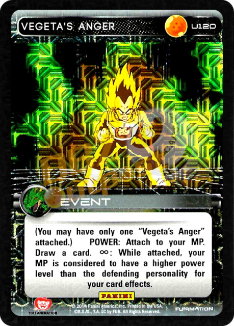 DBZ Dragon Ball Z TCG Card Panini Premiere U65 Trunks, Young Super Saiyan