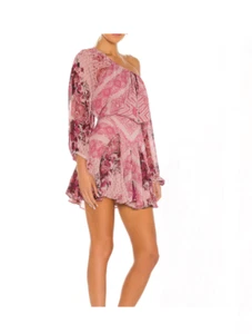 Neu mit Etikett Free People Seven Wonders Damen-Minikleid Dusty Rose XS - Bild 1 von 2