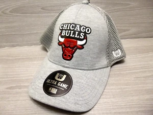 Chicago Bulls NBA, One size fits Most, Hat Grey Color, stretch style New tags - Picture 1 of 6
