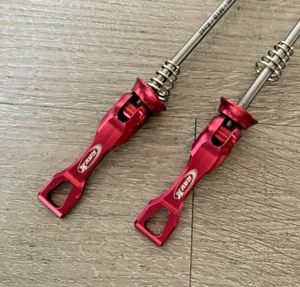 RAVX TITANIUM SKEWER SET 100-135 MM SPACING 48 GRAMS RED - Picture 1 of 4