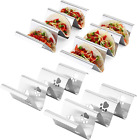 Supports taco pour barbecue - porte-taco ensemble de 4 porte-taco en acier inoxydable pour Ki