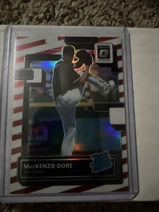 2022 Donruss Optic MacKenzie Gore Freedom Prizm #/46