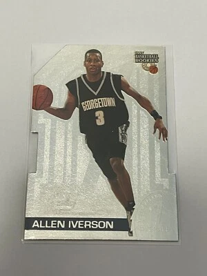 1997 Score Board Rookies Die Cuts #19 Allen Iverson NBA HOF 2nd Year NM+ - Image 1 of 4