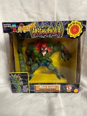 Vintage Spider-Man Animated Series Arachniphobia Man-Lizard Toybiz Venom '96 NIB - Image 1 of 4