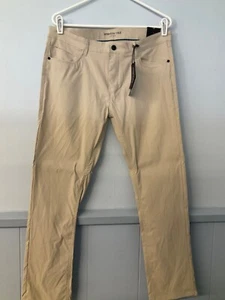 KENNETH COLE Men’s Slim Fit Lightweight Tech Stretch Pants W34 L30 NWT - Picture 1 of 2