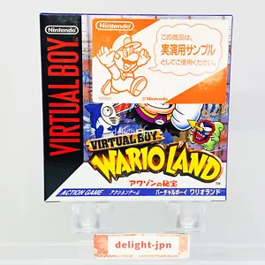 Brand New Virtual Boy Wario Land treasures of awazon Promo 'Sample' Japan Import - Picture 1 of 17