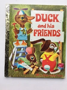 A Little Golden Book: Duck and his Friends by K and B Jackson(1977 ,Hardcover) - Picture 1 of 11