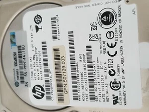 HP 300GB 6G SAS 10K 2.5in DP ENT HDD 507284-001 Fujitsi - Picture 1 of 4