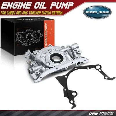 Engine Oil Pump for Chevrolet Geo GMC Tracker Suzuki Esteem Sidekick 1.6L SOHC - Image 1 of 4