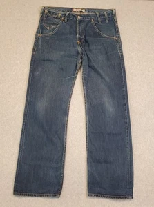 Levi’s 503 Loose Jeans Tag Size 34X32 Fits 34X31 Back Buckle Cinch Flap Pockets - Picture 1 of 18