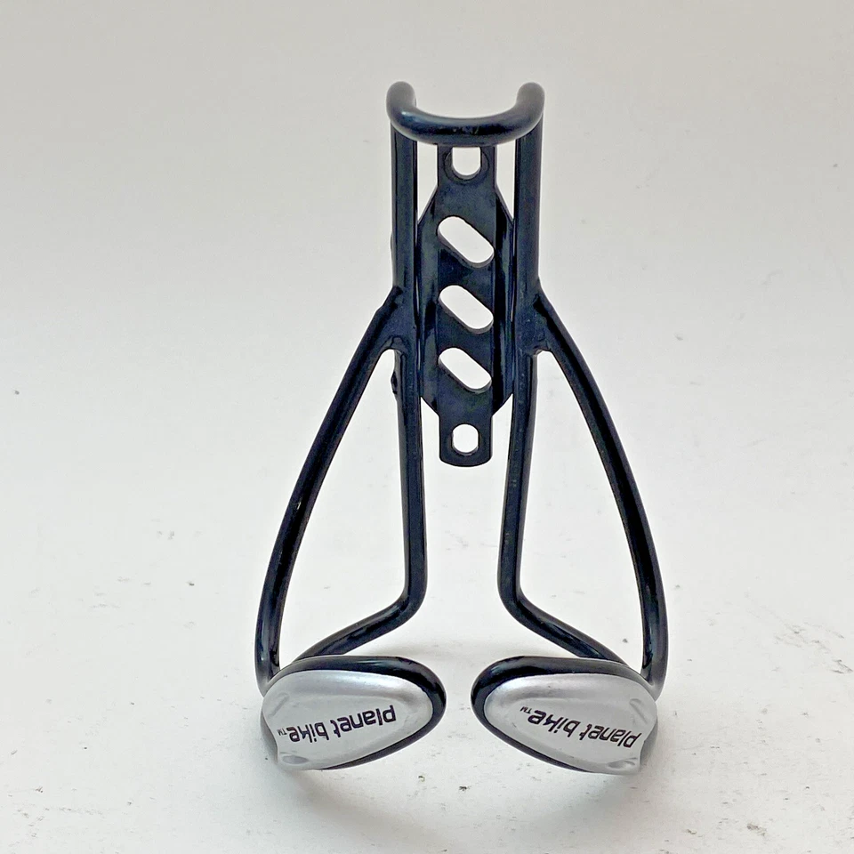 Jaula Botella Agua Bicicleta De Colección Planeta Negro Bicicleta Aleación Carretera MTB A04 Foto 1 de 4