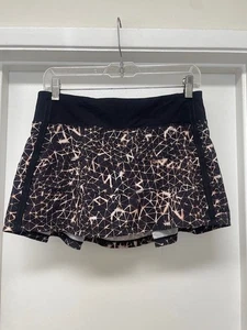 Lululemon Sugar Crush Multi schwarz Pace Rival Rock II Tennis Golf Skort Gr. 6 - Bild 1 von 10