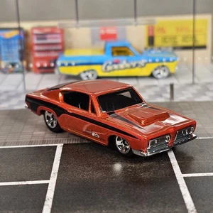 2008 Hot Wheels Team Muscle Mania '68 Plymouth Hemi Cuda Rust Orange 1968 Mopar - Picture 1 of 10