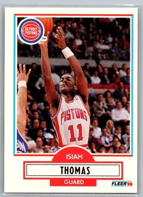 Fleer Isiah Thomas 61 1990 Foto 1 de 2