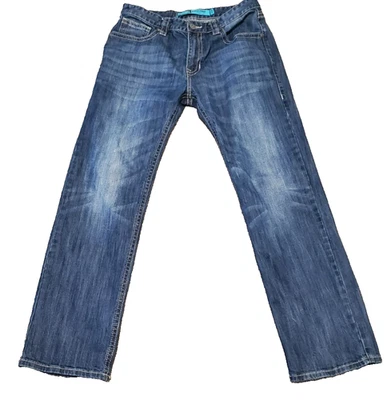 Rock & Roll Cowboy Jeans Revolver Slim Straight Mens (34x32) Inseam measures 30" - Image 1 of 4