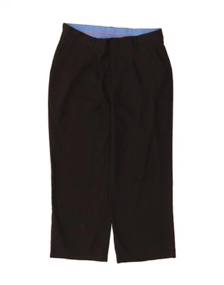 Pantalones informales rectos DOCKERS para niños 15-16 años W28 L21 negro poliéster CO08 Foto 1 de 3