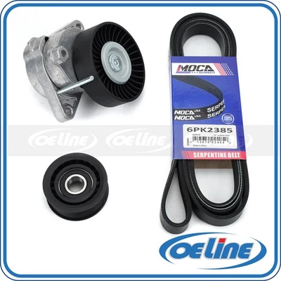 90K38174 Kit de componentes de correa serpentina para Mercedes-Benz SLK55 AMG ML500 E320 Foto 1 de 4