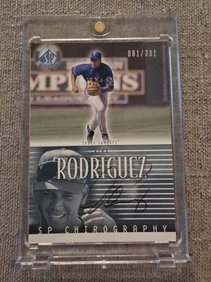 2002 SP Authentic Alex Rodriguez SP Chirography Auto 081/391 - Image 1 of 4