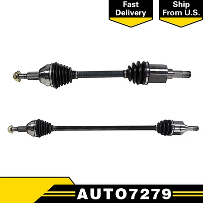 Par de ejes delanteros CV para Dodge Grand Caravan 08-10 V6 3,3 L 3301 cc 201cid tracción delantera Foto 1 de 4