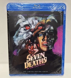 NEW SEALED Seven Deaths In The Cats Eyes Blu-ray 1973 Giallo Twilight Time - Picture 1 of 2
