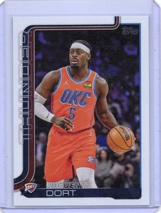 2025-26 Topps Basketball - Luguentz Dort #117 Oklahoma City Thunder - Picture 1 of 2