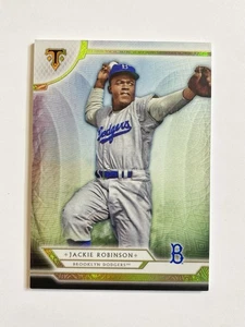 2018 Topps Triple Threads Jackie Robinson #65 HOF Dodgers - Picture 1 of 2