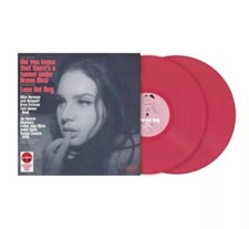 USA RARE Lana Del Rey Did You Know That There's A Tunnel Under.. Dark PINK Vinyl